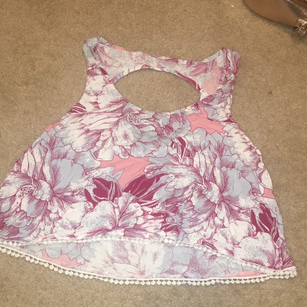 Crop top tank top